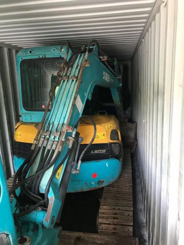 Kubota used excavator loading containers