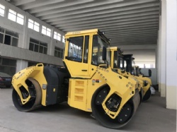 Double drum Road roller